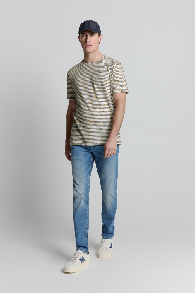 T SHIRT MET RONDE HALS 27340370SN 070 YELLOW